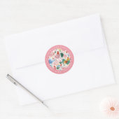 Moppige Kuikens Ronde Stickers (Envelop)