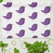 Moppige vogeltje voor kids   theedoek (Gevouwen)