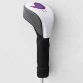 Moppige vogeltje voor kinderen golfheadcover (Schuin)