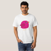 Moppige vogeltje voor kinderen t-shirt (Voorkant volledig)