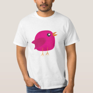 Moppige vogeltje voor kinderen t-shirt