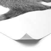 Moppige Wasberen Bubble Gum Kinderkamer Poster (Hoek)