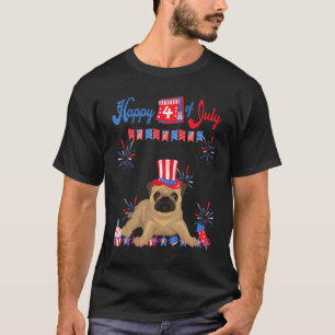 Mops 4 juli t-shirt