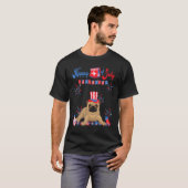 Mops 4 juli t-shirt (Voorkant volledig)