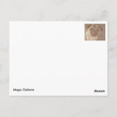 Mops Aura Briefkaart (Achterkant)