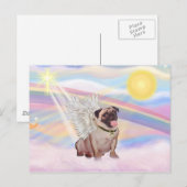 Mops Briefkaart (Voorkant / Achterkant)