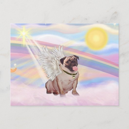 Mops Briefkaart (Voorkant)