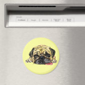 Mops Dog Magnet Pets (Insitu (Vaatwasser))