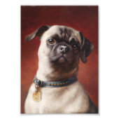 Mops Foto Afdruk (Voorkant)
