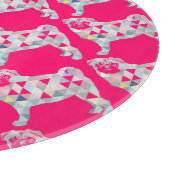 Mops-hals-uitsnijdbord Snijplank (Hoek)