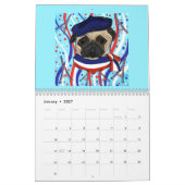 Mops Kalender (Jan 2027)