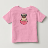Mops Kinder Shirts (Voorkant)