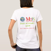 Mops of Columbia SCBC T-shirt (Achterkant)
