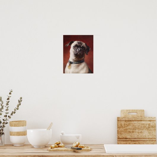 Mops Poster (Keuken)
