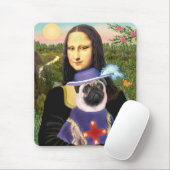 Mops (Sir) - Mona Lisa - Aangepast Muismat (Met muis)
