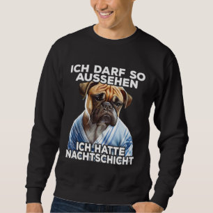 Mops spreuk leuk cadeau I Ik had nachtdienst Trui