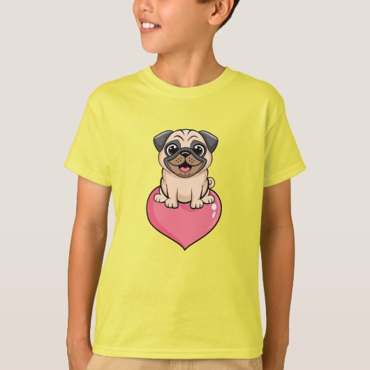Mops T-shirt (Voorkant)