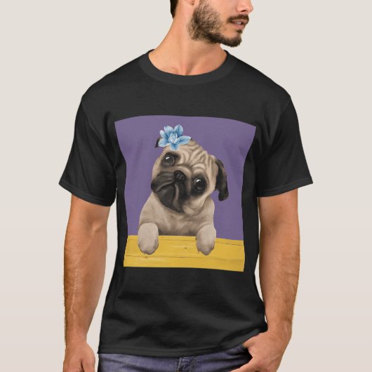 Mops T-shirt (Voorkant)