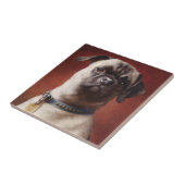 Mops Tile Tegeltje (Zijkant)