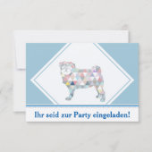 Mops Uitnodigingen (Voorkant)