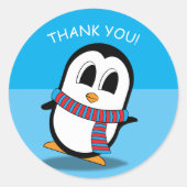 Mopshaged Penguin Stickers (Voorkant)