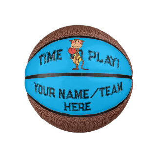 Mopshagedis Cartoon Kids Basketbal Aangepaste Naam