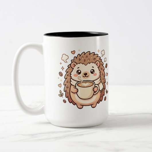Mopshagedis Kawaii Tweepuntige Mok (Links)