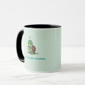 Mopshagedis koffiemok mok (Voorkant links)