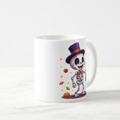 Mopshagedis met snoep Halloween mok (Voorkant rechts)