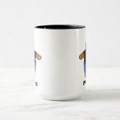 Mopshagedis Papa Beer Vaderdag Geschenk Speciale M Mok (Midden)
