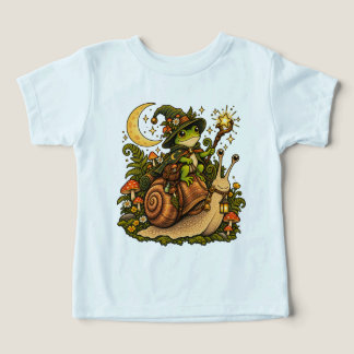 Mopshagedis Tovenaar Rid Snail Peuter T-Shirt