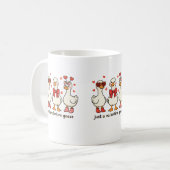 Mopshagedis Valentijnsmok Koffiemok (Voorkant links)