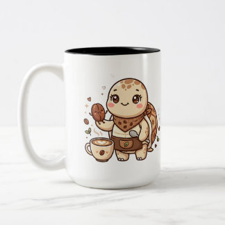 Mopshagedisbonen Koffie Tweekleurige Mok