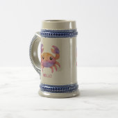 Mopshagedissen koffiemok bierpul (Voorkant links)