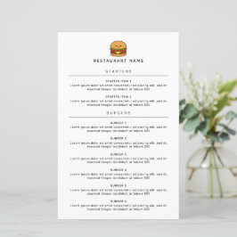 Mopshamburger restaurantmenu