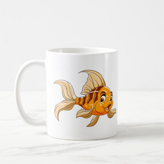 Mopshengun Vis Koffiekop Koffiemok (Links)