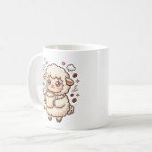 Mopshoe Latte Art Hart Mok (Voorkant links)