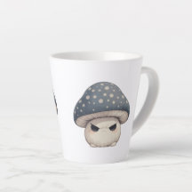 Mopshoge Paddenstoelen Mok – Whimsical Bos Paddens