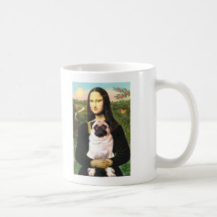 Mopshond 3 (vos) - Mona Lisa Koffiemok