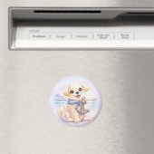 Mopshond Anker Ronde Magneet Cruise Cute (Insitu (Vaatwasser))