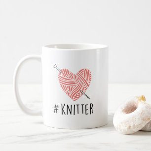 Mopshond breimok, Breimok, Cadeau voor breister Koffiemok