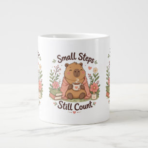 Mopshond Capybara Positieve Citatemok Grote Koffiekop