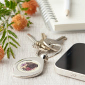 Mopshond, Dier, natuur Sleutelhanger (Zijkant)