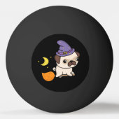 Mopshond Heks Ping Pong Ballen (Voorkant)