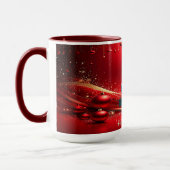 Mopshond Kerst Kerstmis Mok (Links)