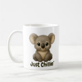 Mopshond Koala Koffiemok (Links)