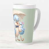 Mopshond Latte Mok Voor Papa (Rechterhoek)