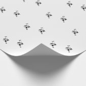 Mopshond mok cadeaupapier (Hoek)