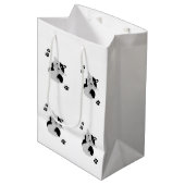 Mopshond mok medium cadeauzakje (Voorkant Gekanteld)