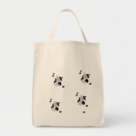 Mopshond mok tote bag (Voorkant)